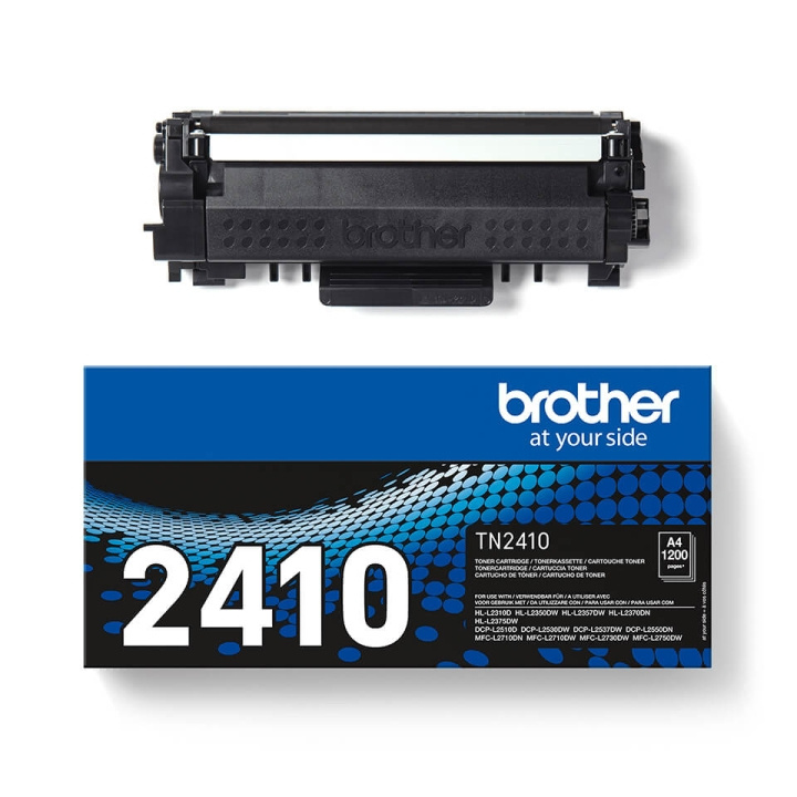 Brother Toner TN2410 TN-2410 Black in the group COMPUTERS & PERIPHERALS / Printers & Accessories / Ink & Toner / Toner / Brother at TP E-commerce Nordic AB (C26191)
