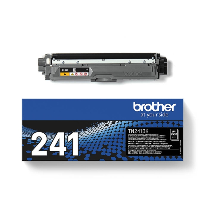 Brother Toner TN241BK TN-241 Black in the group COMPUTERS & PERIPHERALS / Printers & Accessories / Ink & Toner / Toner / Brother at TP E-commerce Nordic AB (C26192)