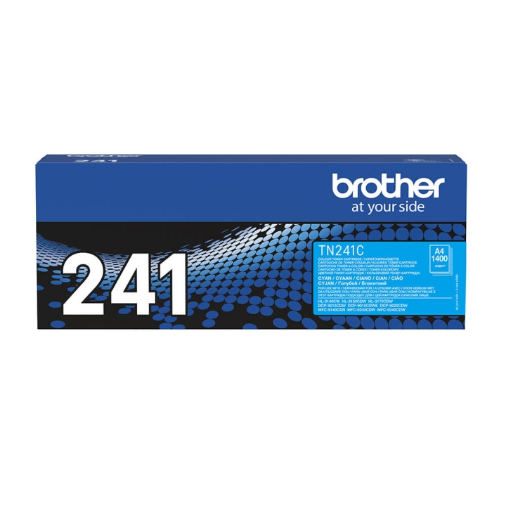 Brother Toner TN241C TN-241 Cyan in the group COMPUTERS & PERIPHERALS / Printers & Accessories / Ink & Toner / Toner / Brother at TP E-commerce Nordic AB (C26193)