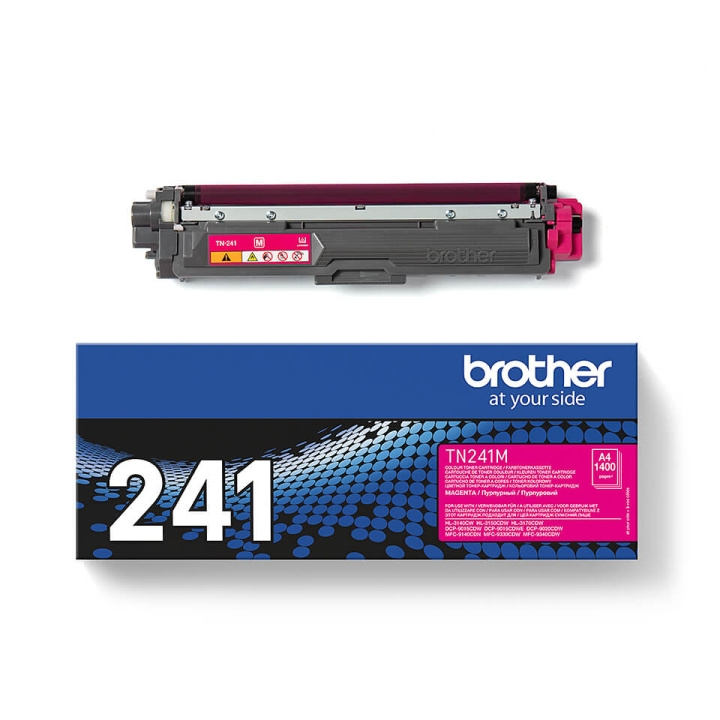 Brother Toner TN241M TN-241 Magenta in the group COMPUTERS & PERIPHERALS / Printers & Accessories / Ink & Toner / Toner / Brother at TP E-commerce Nordic AB (C26194)