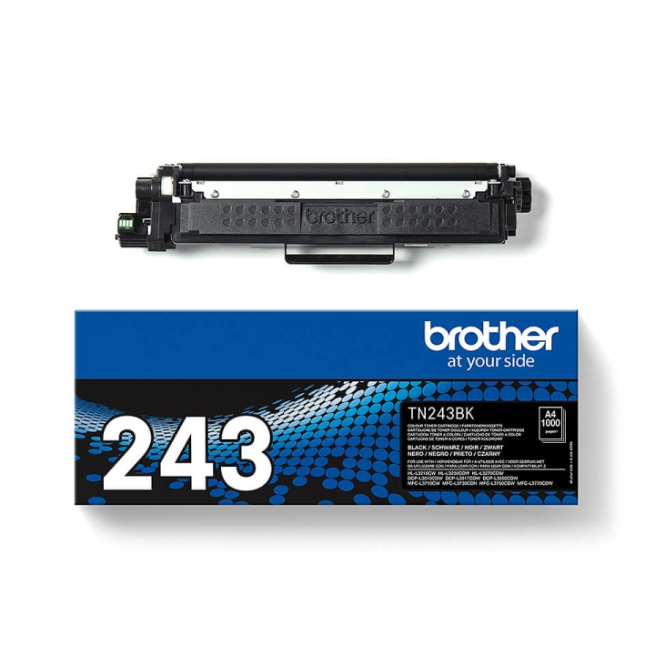 Brother Toner TN243BK TN-243 Black in the group COMPUTERS & PERIPHERALS / Printers & Accessories / Ink & Toner / Toner / Brother at TP E-commerce Nordic AB (C26201)
