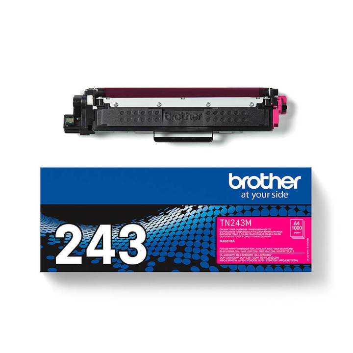 Brother Toner TN243M TN-243 Magenta in the group COMPUTERS & PERIPHERALS / Printers & Accessories / Ink & Toner / Toner / Brother at TP E-commerce Nordic AB (C26204)