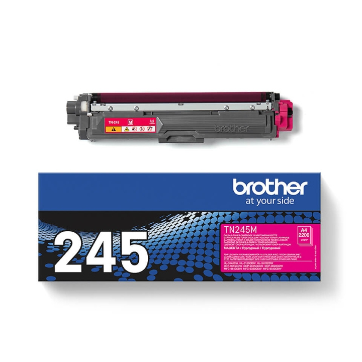 Brother Toner TN245M TN-245 Magenta in the group COMPUTERS & PERIPHERALS / Printers & Accessories / Ink & Toner / Toner / Brother at TP E-commerce Nordic AB (C26207)