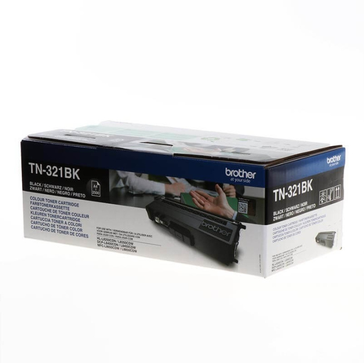 Brother Toner TN321BK TN-321 Black in the group COMPUTERS & PERIPHERALS / Printers & Accessories / Ink & Toner / Toner / Brother at TP E-commerce Nordic AB (C26223)