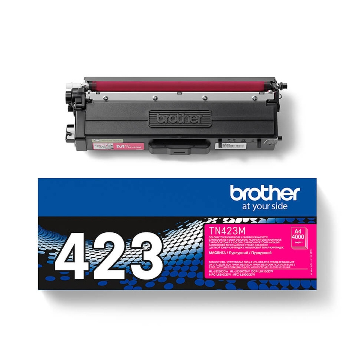 Brother Toner TN423M TN-423 Magenta in the group COMPUTERS & PERIPHERALS / Printers & Accessories / Ink & Toner / Toner / Brother at TP E-commerce Nordic AB (C26258)