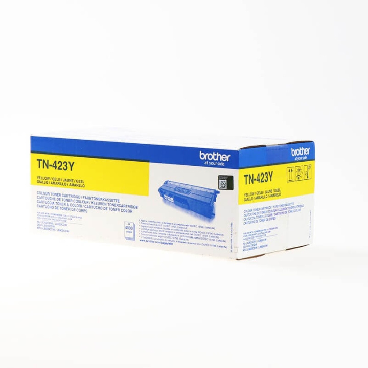 Brother Toner TN423Y TN-423 Yellow in the group COMPUTERS & PERIPHERALS / Printers & Accessories / Ink & Toner / Toner / Brother at TP E-commerce Nordic AB (C26259)