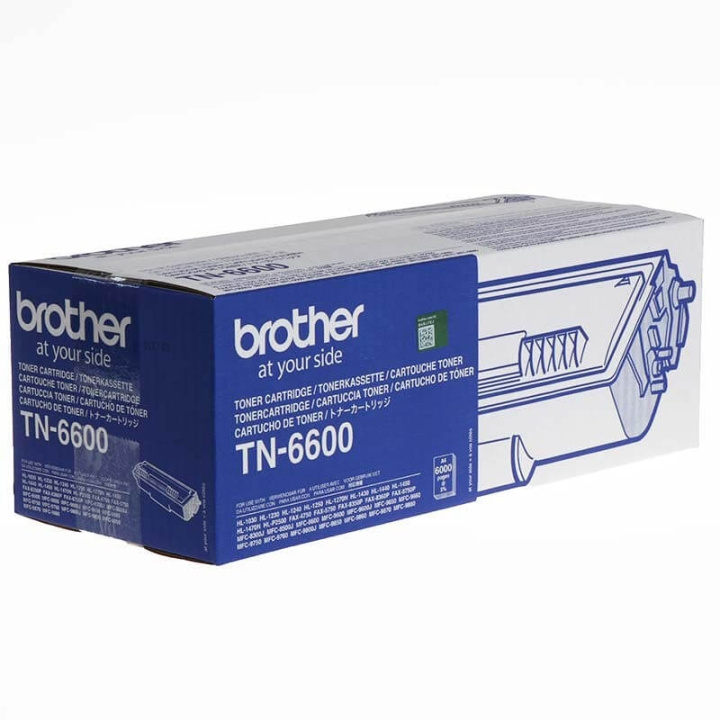 Brother Toner TN6600 TN-6600 Black in the group COMPUTERS & PERIPHERALS / Printers & Accessories / Ink & Toner / Toner / Brother at TP E-commerce Nordic AB (C26265)