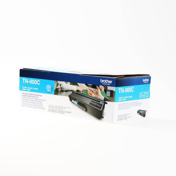 Brother Toner TN900C TN-900 Cyan in the group COMPUTERS & PERIPHERALS / Printers & Accessories / Ink & Toner / Ink cartridges / Brother at TP E-commerce Nordic AB (C26267)