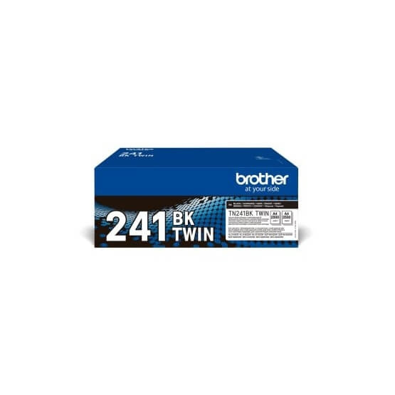 Brother Toner TN241BKTWIN TN-241 Black Twin-pack in the group COMPUTERS & PERIPHERALS / Printers & Accessories / Ink & Toner / Toner / Brother at TP E-commerce Nordic AB (C26275)