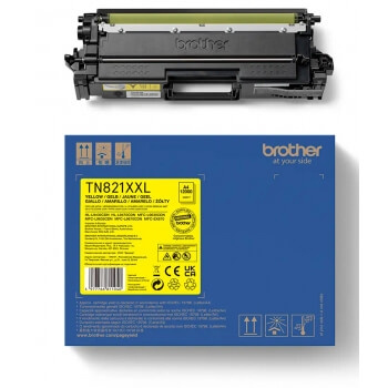 Brother Toner TN821XXLY TN-821XXL Yellow in the group COMPUTERS & PERIPHERALS / Printers & Accessories / Ink & Toner / Ink cartridges / Brother at TP E-commerce Nordic AB (C26288)