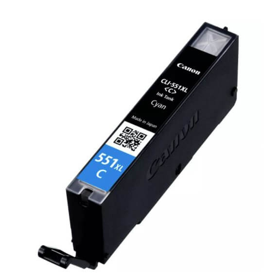 Canon Ink 6444B001 CLI-551XL Cyan in the group COMPUTERS & PERIPHERALS / Printers & Accessories / Ink & Toner / Toner / Canon at TP E-commerce Nordic AB (C26308)