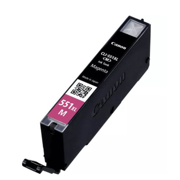 Canon Ink 6445B001 CLI-551XL Magenta in the group COMPUTERS & PERIPHERALS / Printers & Accessories / Ink & Toner / Toner / Canon at TP E-commerce Nordic AB (C26309)