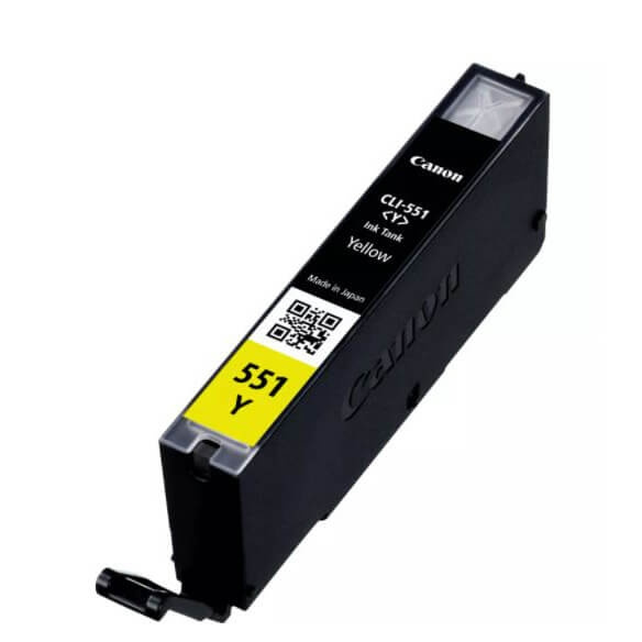 Canon Ink 6511B001 CLI-551 Yellow in the group COMPUTERS & PERIPHERALS / Printers & Accessories / Ink & Toner / Toner / Canon at TP E-commerce Nordic AB (C26318)