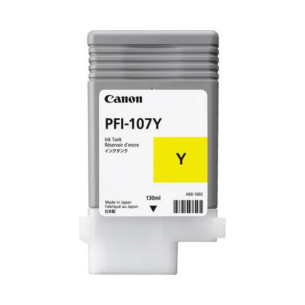 Canon Ink 6708B001 PFI-107 Yellow in the group COMPUTERS & PERIPHERALS / Printers & Accessories / Ink & Toner / Toner / Canon at TP E-commerce Nordic AB (C26324)