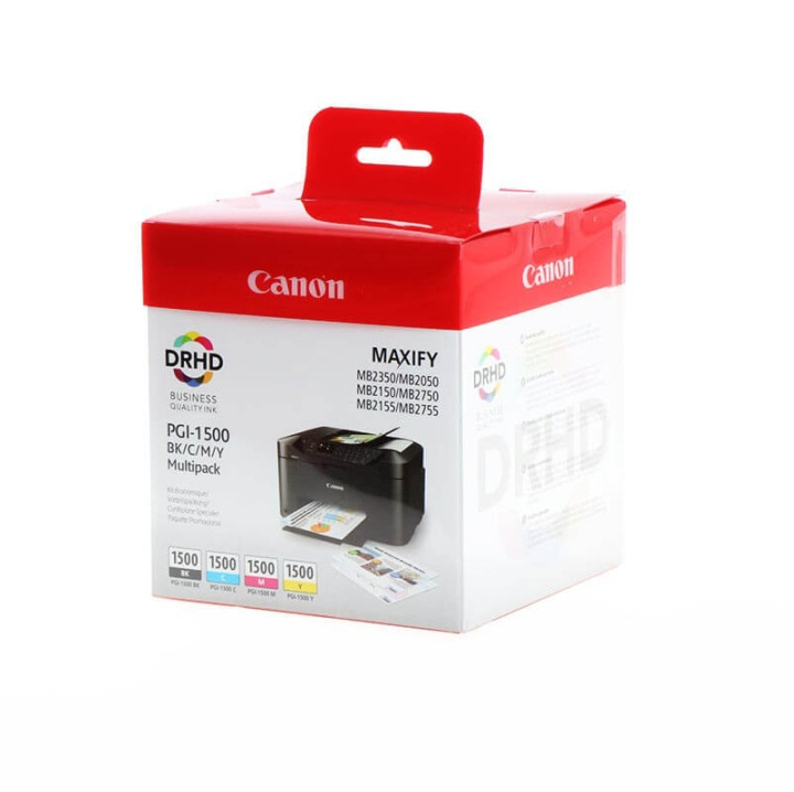 Canon Ink 9218B005 PGI-1500 Multipack in the group COMPUTERS & PERIPHERALS / Printers & Accessories / Ink & Toner / Toner / Canon at TP E-commerce Nordic AB (C26343)