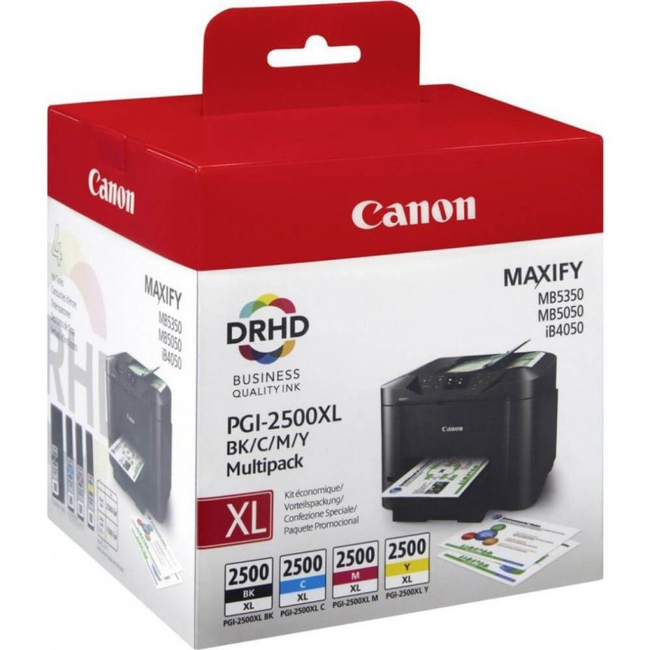 Canon Ink 9254B004 PGI-2500XL Multipack in the group COMPUTERS & PERIPHERALS / Printers & Accessories / Ink & Toner / Toner / Canon at TP E-commerce Nordic AB (C26345)