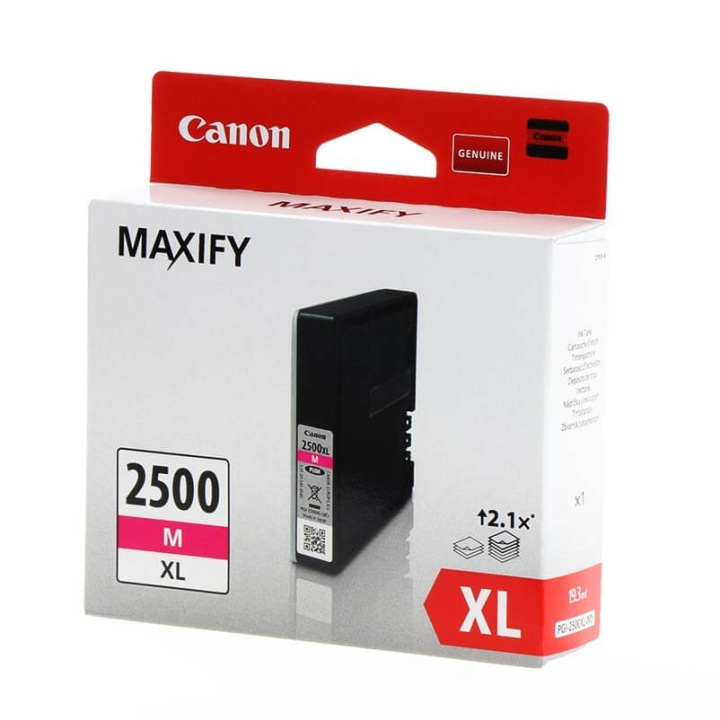 Canon Ink 9266B001 PGI-2500XL Magenta in the group COMPUTERS & PERIPHERALS / Printers & Accessories / Ink & Toner / Toner / Canon at TP E-commerce Nordic AB (C26347)