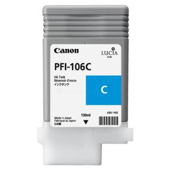 Canon Ink 6622B001 PFI-106 Cyan in the group COMPUTERS & PERIPHERALS / Printers & Accessories / Ink & Toner / Toner / Canon at TP E-commerce Nordic AB (C26378)