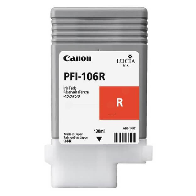 Canon Ink 6627B001 PFI-106 Red in the group COMPUTERS & PERIPHERALS / Printers & Accessories / Ink & Toner / Toner / Canon at TP E-commerce Nordic AB (C26386)