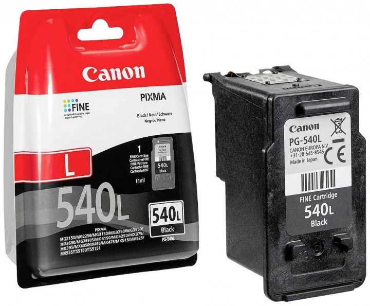 Canon Ink 5224B010 PG-540L Black *Blister* in the group COMPUTERS & PERIPHERALS / Printers & Accessories / Ink & Toner / Toner / Canon at TP E-commerce Nordic AB (C26388)