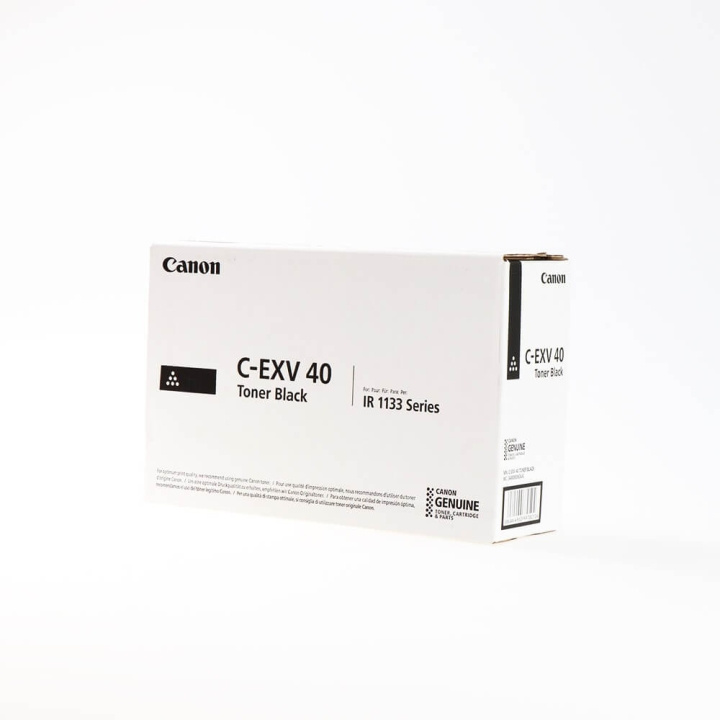 Canon Toner 3480B006 C-EXV 40 Black in the group COMPUTERS & PERIPHERALS / Printers & Accessories / Ink & Toner / Toner / Canon at TP E-commerce Nordic AB (C26417)