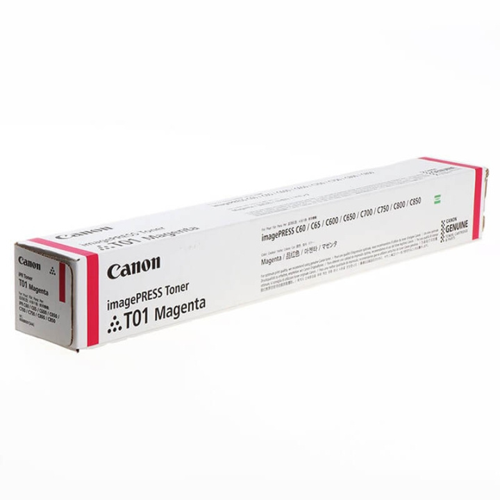 Canon Toner 8068B001 T01 Magenta in the group COMPUTERS & PERIPHERALS / Printers & Accessories / Ink & Toner / Toner / Canon at TP E-commerce Nordic AB (C26429)