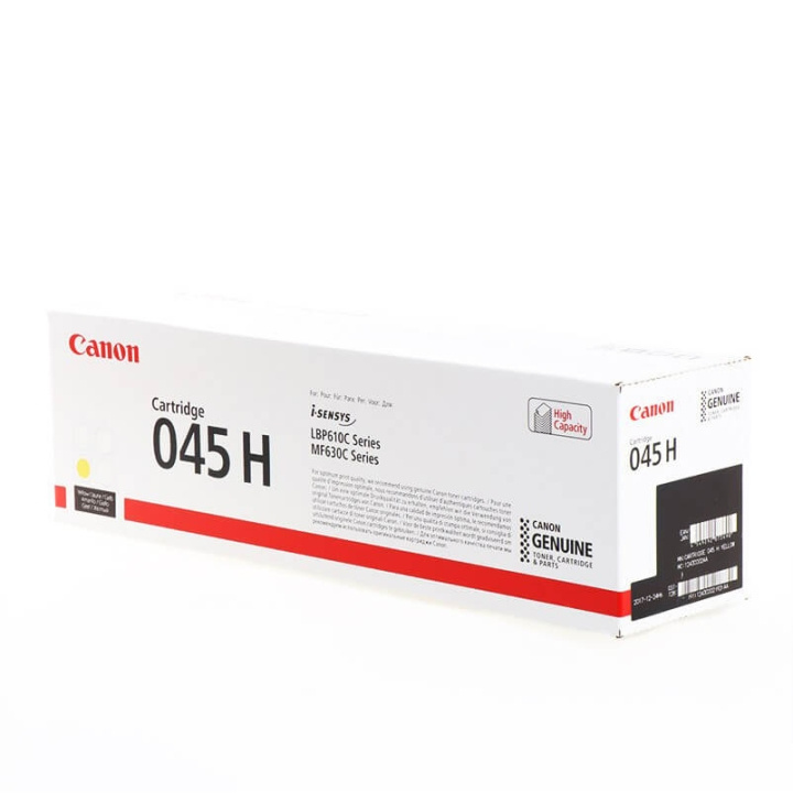 Canon Toner 1243C002 045H Yellow in the group COMPUTERS & PERIPHERALS / Printers & Accessories / Ink & Toner / Toner / Canon at TP E-commerce Nordic AB (C26465)