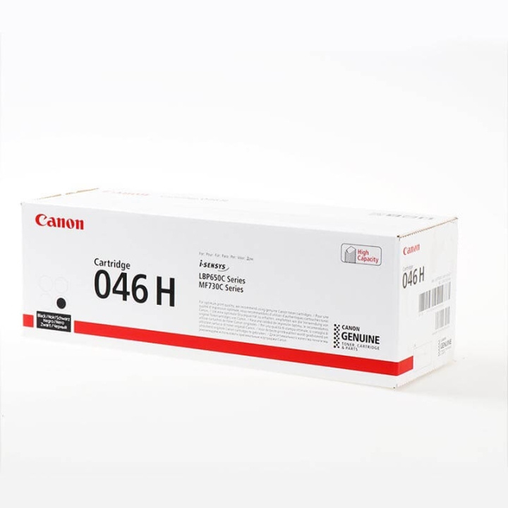 Canon Toner 1254C002 046H Black in the group COMPUTERS & PERIPHERALS / Printers & Accessories / Ink & Toner / Toner / Canon at TP E-commerce Nordic AB (C26476)