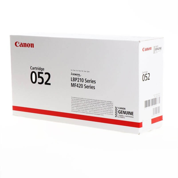 Canon Toner 2199C002 052 Black in the group COMPUTERS & PERIPHERALS / Printers & Accessories / Ink & Toner / Toner / Canon at TP E-commerce Nordic AB (C26498)