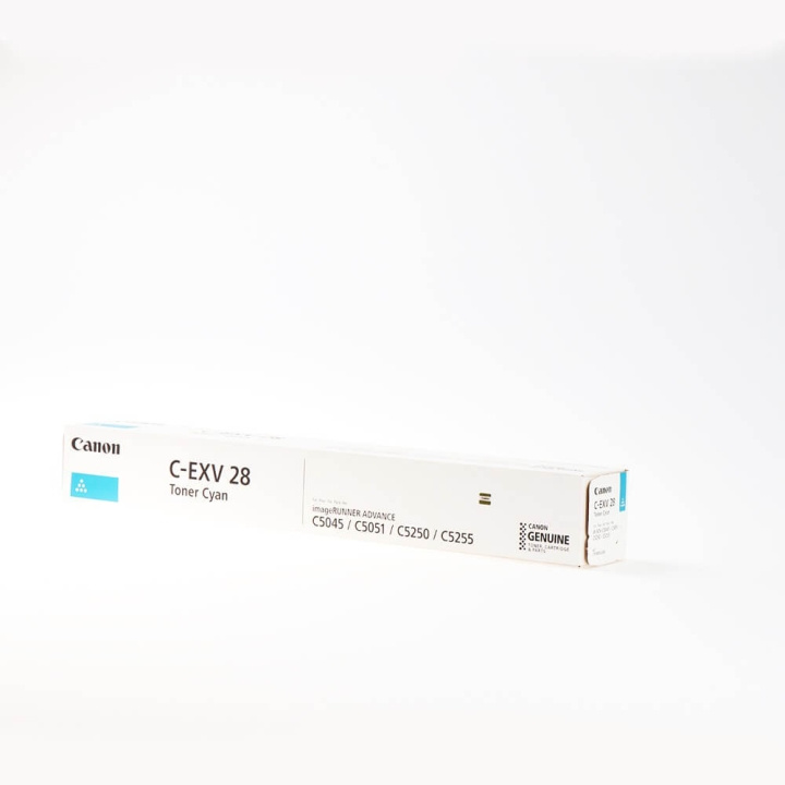 Canon Toner 2793B002 C-EXV 28 Cyan in the group COMPUTERS & PERIPHERALS / Printers & Accessories / Ink & Toner / Toner / Canon at TP E-commerce Nordic AB (C26513)