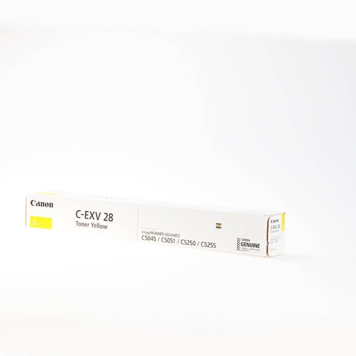 Canon Toner 2801B002 C-EXV 28 Yellow in the group COMPUTERS & PERIPHERALS / Printers & Accessories / Ink & Toner / Toner / Canon at TP E-commerce Nordic AB (C26517)