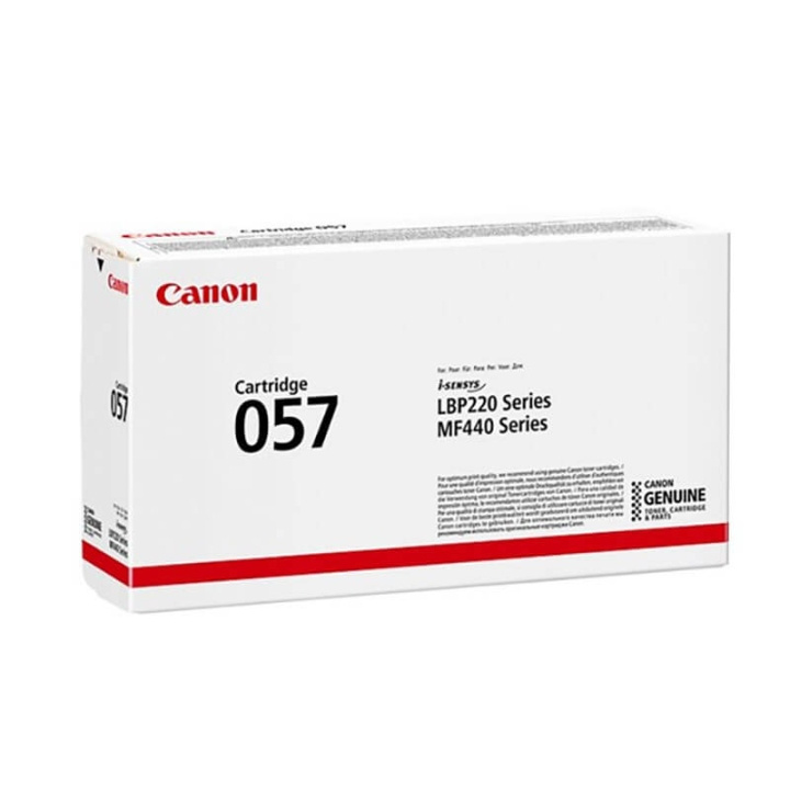 Canon Toner 3009C002 057 Black in the group COMPUTERS & PERIPHERALS / Printers & Accessories / Ink & Toner / Toner / Canon at TP E-commerce Nordic AB (C26520)