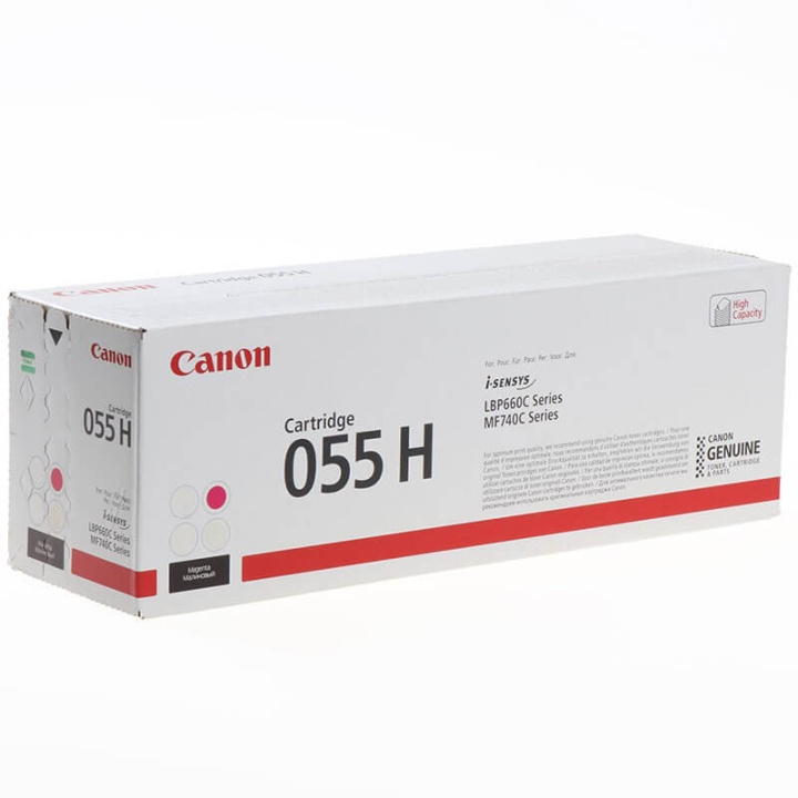 Canon Toner 3018C002 055H Magenta in the group COMPUTERS & PERIPHERALS / Printers & Accessories / Ink & Toner / Toner / Canon at TP E-commerce Nordic AB (C26528)