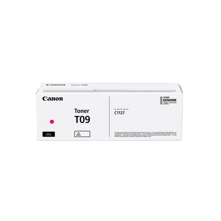 Canon Toner 3018C006 T09 Magenta in the group COMPUTERS & PERIPHERALS / Printers & Accessories / Ink & Toner / Toner / Canon at TP E-commerce Nordic AB (C26529)