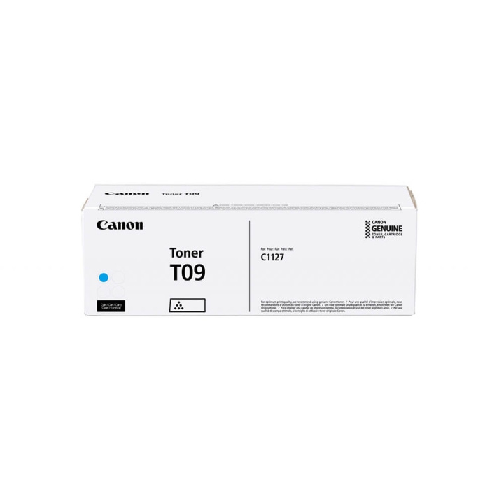 Canon Toner 3019C006 T09 Cyan in the group COMPUTERS & PERIPHERALS / Printers & Accessories / Ink & Toner / Toner / Canon at TP E-commerce Nordic AB (C26531)