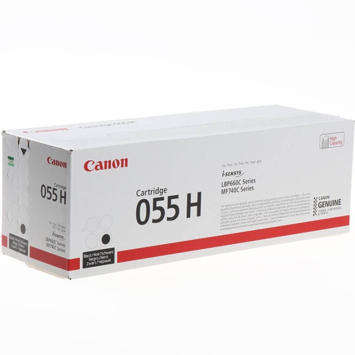 Canon Toner 3020C002 055H Black in the group COMPUTERS & PERIPHERALS / Printers & Accessories / Ink & Toner / Toner / Canon at TP E-commerce Nordic AB (C26532)