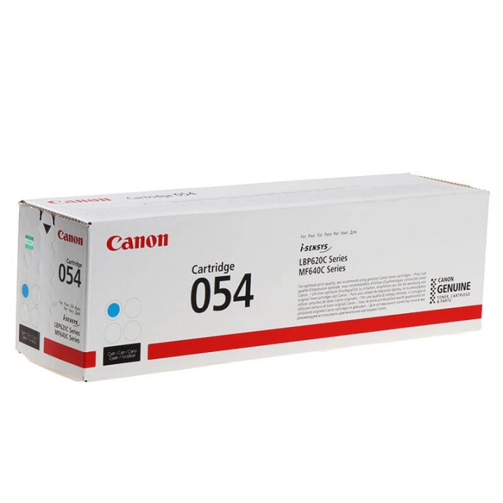 Canon Toner 3023C002 054 Cyan in the group COMPUTERS & PERIPHERALS / Printers & Accessories / Ink & Toner / Toner / Canon at TP E-commerce Nordic AB (C26536)
