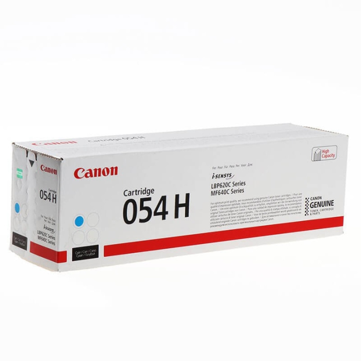 Canon Toner 3027C002 054H Cyan in the group COMPUTERS & PERIPHERALS / Printers & Accessories / Ink & Toner / Toner / Canon at TP E-commerce Nordic AB (C26540)