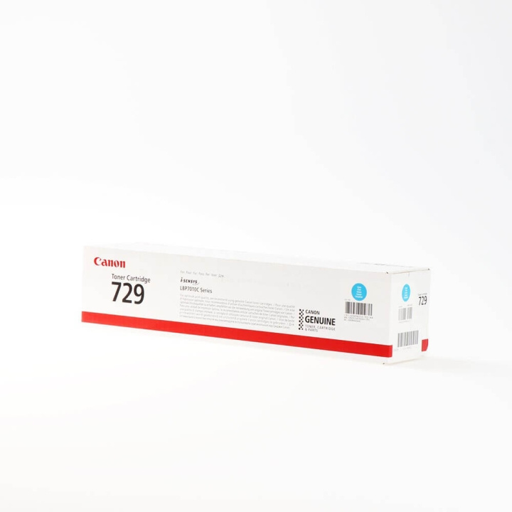 Canon Toner 4369B002 729 Cyan in the group COMPUTERS & PERIPHERALS / Printers & Accessories / Ink & Toner / Toner / Canon at TP E-commerce Nordic AB (C26558)
