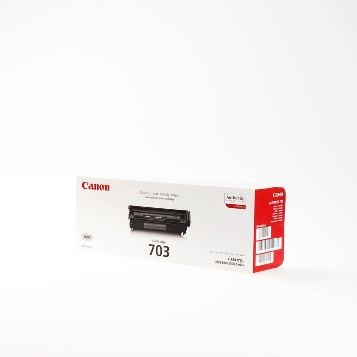 Canon Toner 7616A005 703 Black in the group COMPUTERS & PERIPHERALS / Printers & Accessories / Ink & Toner / Toner / Canon at TP E-commerce Nordic AB (C26569)