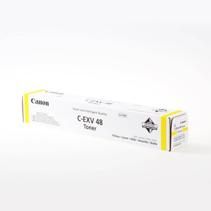 Canon Toner 9109B002 C-EXV 48 Yellow in the group COMPUTERS & PERIPHERALS / Printers & Accessories / Ink & Toner / Toner / Canon at TP E-commerce Nordic AB (C26575)