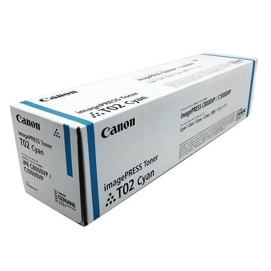 Canon Toner 8530B001 T02 Cyan in the group COMPUTERS & PERIPHERALS / Printers & Accessories / Ink & Toner / Toner / Canon at TP E-commerce Nordic AB (C26583)