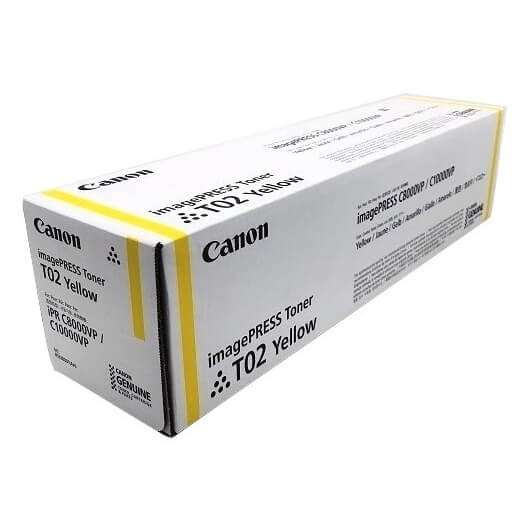 Canon Toner 8532B001 T02 Yellow in the group COMPUTERS & PERIPHERALS / Printers & Accessories / Ink & Toner / Toner / Canon at TP E-commerce Nordic AB (C26584)