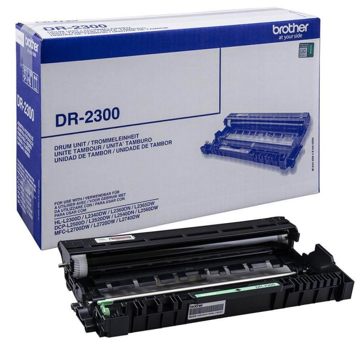 Brother Drum DR2300 DR-2300 Black in the group COMPUTERS & PERIPHERALS / Printers & Accessories / Ink & Toner / Drums / Brother at TP E-commerce Nordic AB (C26620)