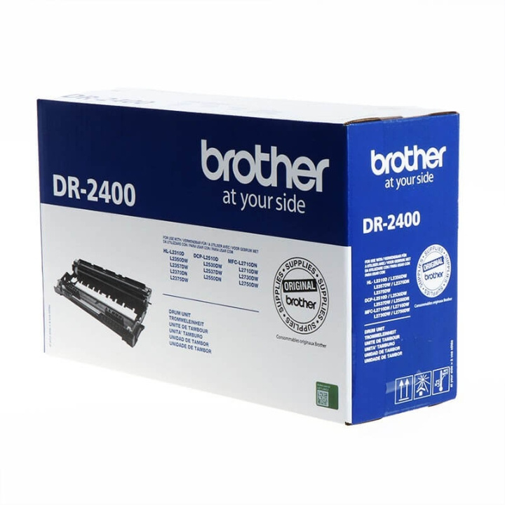 Brother Drum DR2400 DR-2400 Black in the group COMPUTERS & PERIPHERALS / Printers & Accessories / Ink & Toner / Drums / Brother at TP E-commerce Nordic AB (C26622)