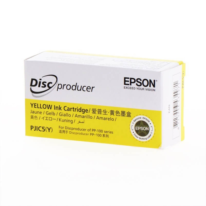 EPSON Ink C13S020451 PJIC5 Yellow in the group COMPUTERS & PERIPHERALS / Printers & Accessories / Ink & Toner / Ink cartridges / Epson at TP E-commerce Nordic AB (C26726)