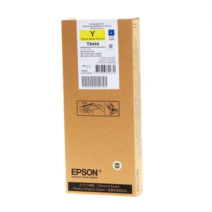 EPSON Ink C13T944440 T9444 Yellow in the group COMPUTERS & PERIPHERALS / Printers & Accessories / Ink & Toner / Ink cartridges / Epson at TP E-commerce Nordic AB (C26883)