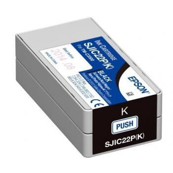 EPSON Ink C33S020601 SJIC22P Black in the group COMPUTERS & PERIPHERALS / Printers & Accessories / Ink & Toner / Ink cartridges / Epson at TP E-commerce Nordic AB (C26893)