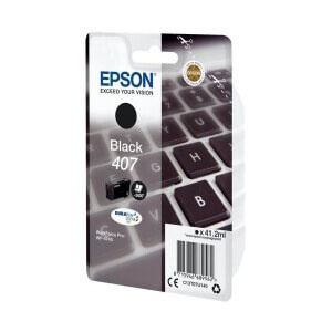 EPSON Ink C13T07U140 407 Black, Keyboard in the group COMPUTERS & PERIPHERALS / Printers & Accessories / Ink & Toner / Ink cartridges / Epson at TP E-commerce Nordic AB (C26900)