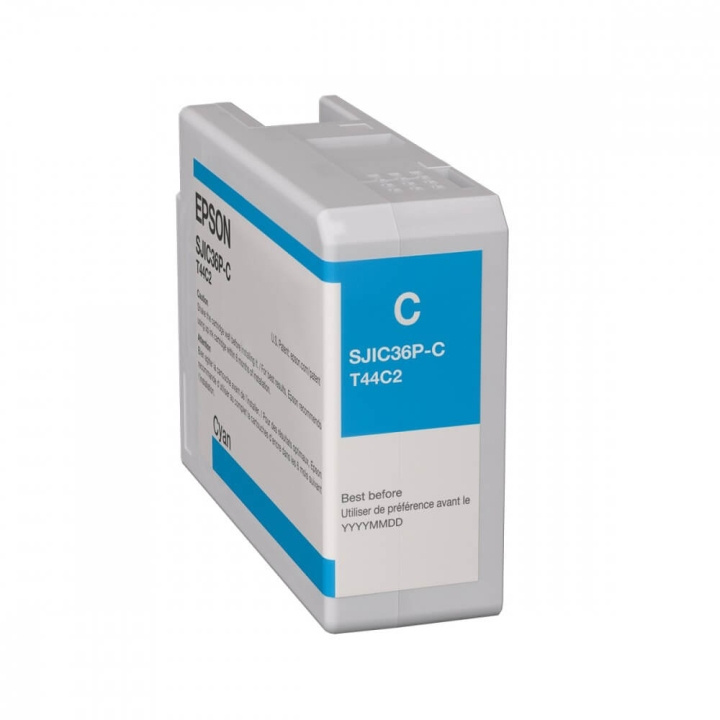 Epson Ink C13T44C240 SJIC36P Cyan in the group COMPUTERS & PERIPHERALS / Printers & Accessories / Ink & Toner / Ink cartridges / Epson at TP E-commerce Nordic AB (C26906)